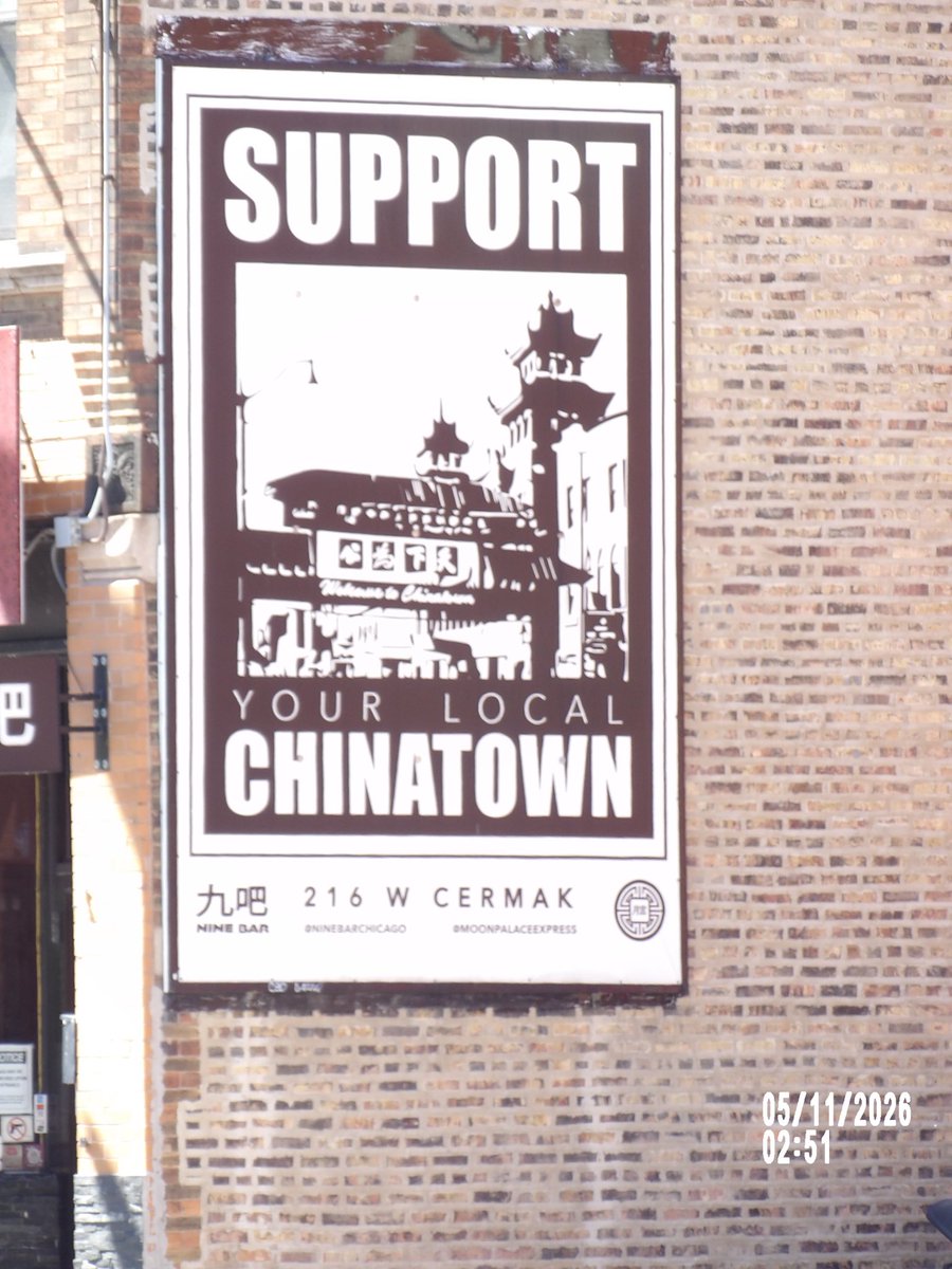 gabe_g70's tweet photo. Chinatown
Chicago, Illinois 
May 11th, 2026 https://t.co/nmcck8xBnj
