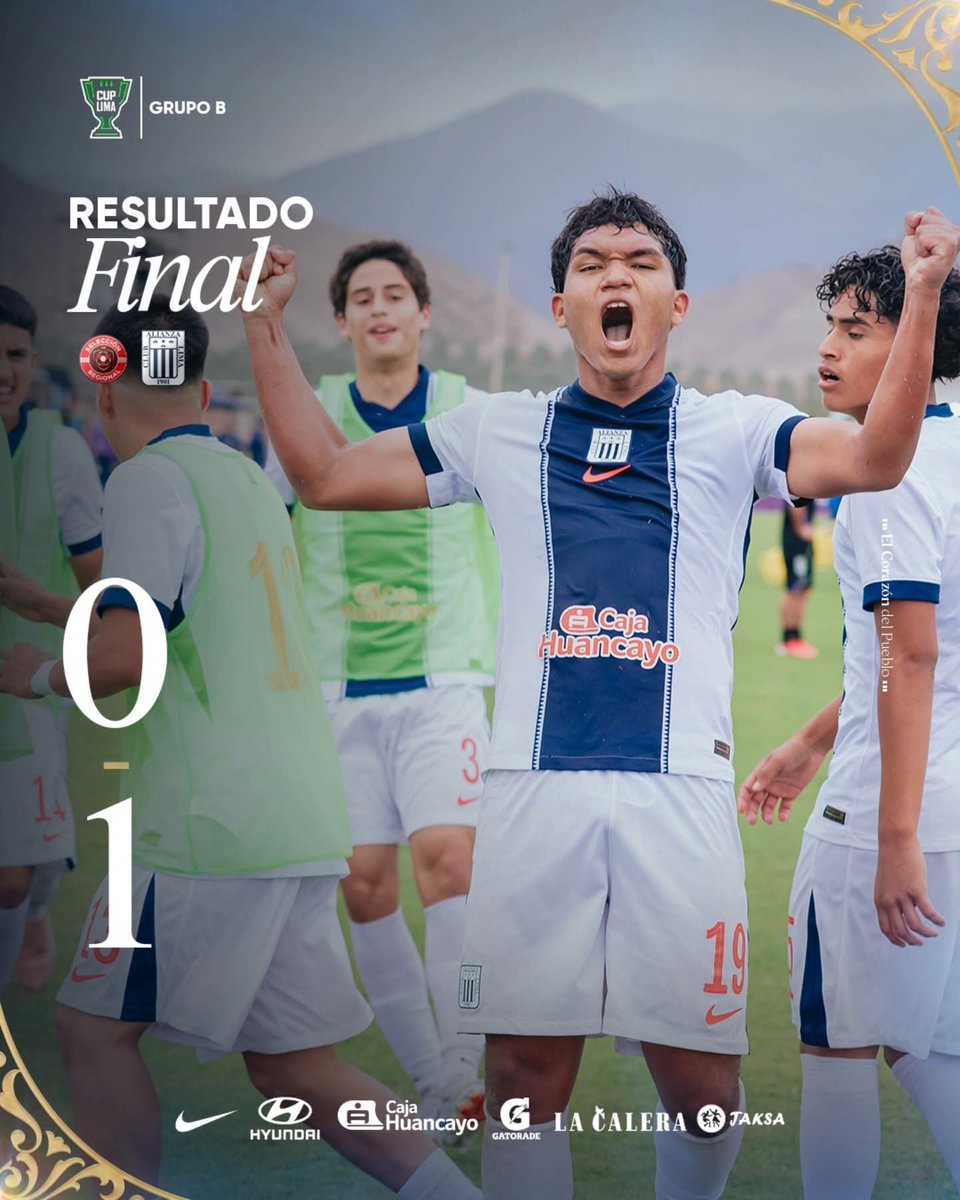 barra_AL_1901's tweet photo. 🗣️ Debutó con victoria
SUB-16 🐴 AdidasCup 🏆
#alianzalima #alianzalimalospotrillos #125ALmando #adidascup https://t.co/C6dtHF6tdi