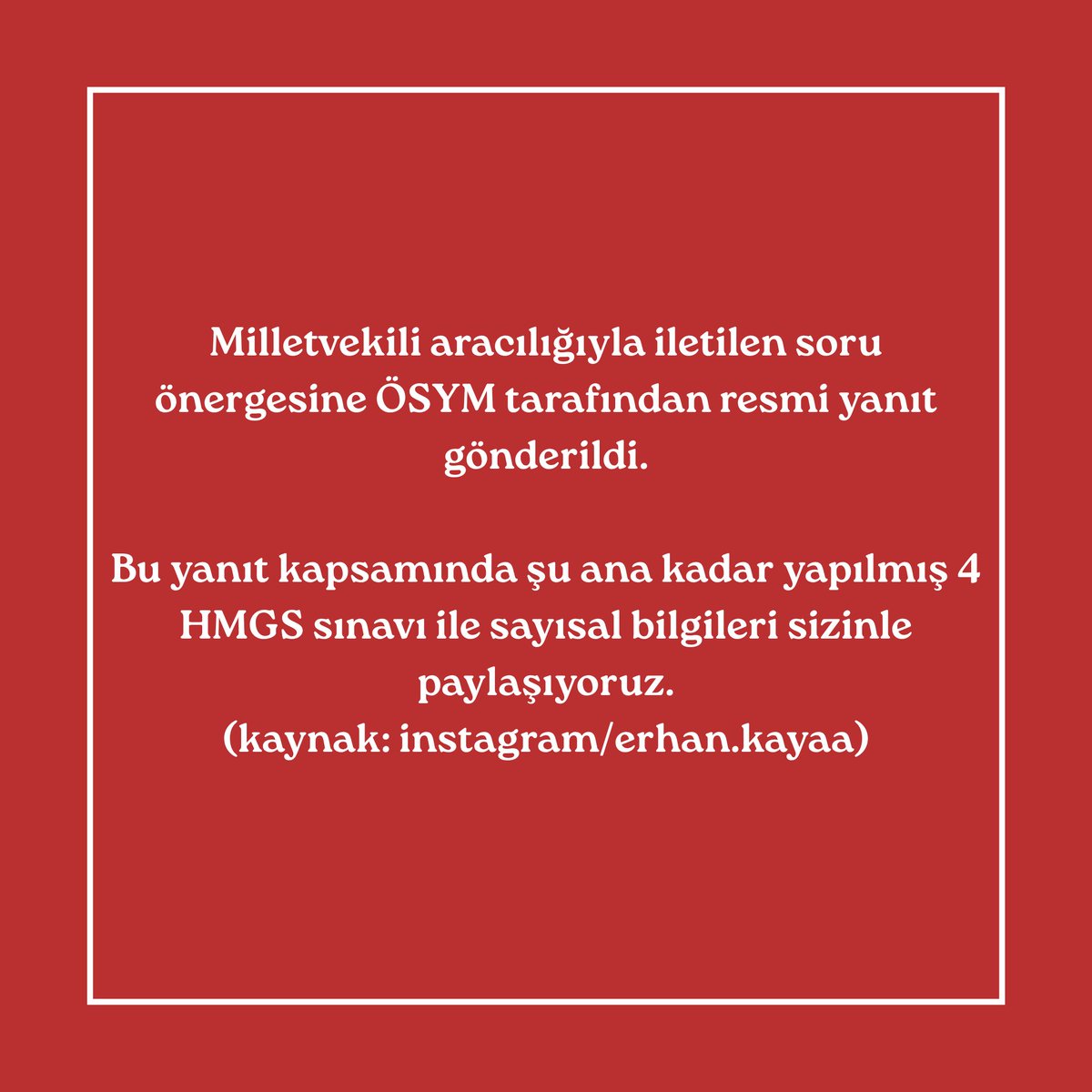 hukukmeslekplat's tweet photo. HMGS SONUÇLARINA İLİŞKİN RESMİ SAYISAL BİLGİLER AÇIKLANDI! 👀

Sizin bu konu hakkındaki düşünceleriniz nelerdir? ✍️

#hmgs #hukukmesleklerinegirişsınavı #hukuk https://t.co/i5MT4lEbdI
