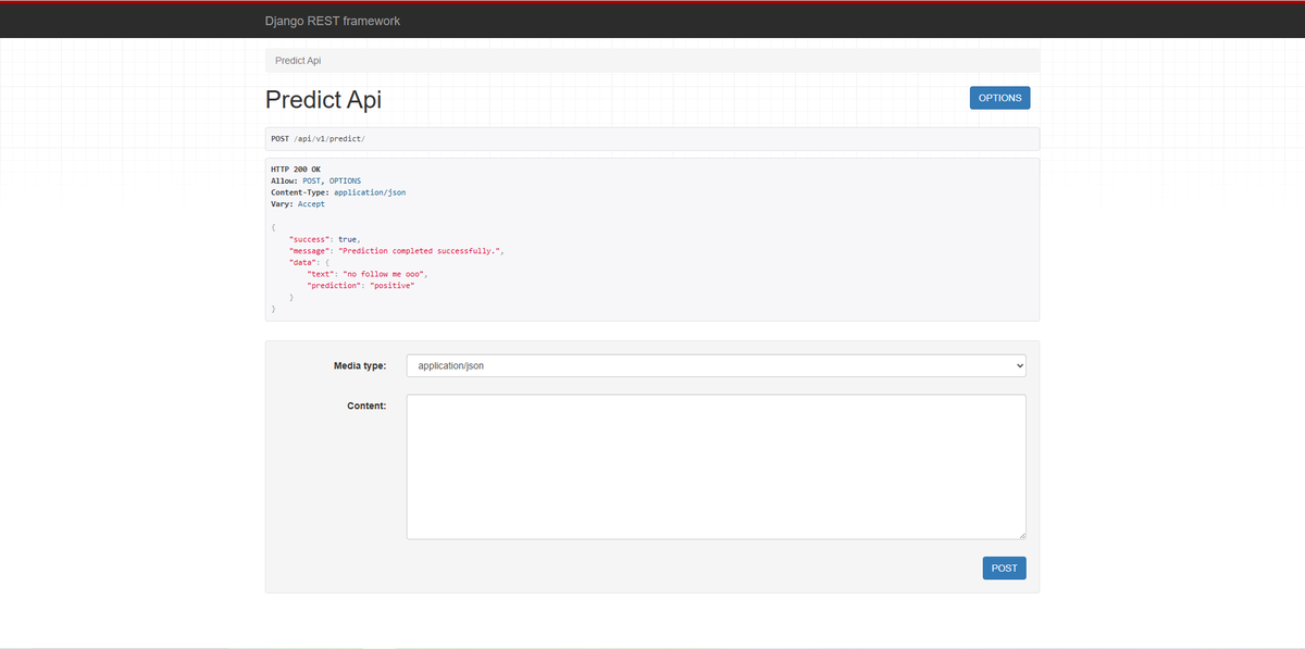 AbideenHaybee's tweet photo. Day 4 complete!

Built the React frontend for my Nigerian Pidgin Sentiment Analyzer.

✅ React + Vite
✅ Axios API Integration
✅ Prediction Form
✅ Loading State
✅ Error Handling

ML Model → Django API → React UI ✔️
Next: Deployment 

🔗 https://t.co/UbuwqwOtlW

#3MTT https://t.co/cGhoclyOFv