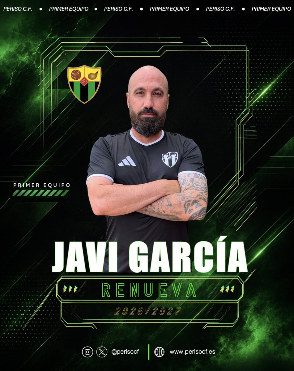 perisocf's tweet photo. PRIMER EQUIPO | ✍🏻

Si algo funciona, ¿para qué cambiarlo?

Cima seguirá al frente del 1º Equipo junto al mismo cuerpo técnico que la temporada pasada.

🤝🏼 Gabi Raggio
📋 Javi García
🏃🏻 Pedro Garrido

¡A por otra gran temporada!

#TODOALVERDE💚🖤 https://t.co/X27leGNJFY