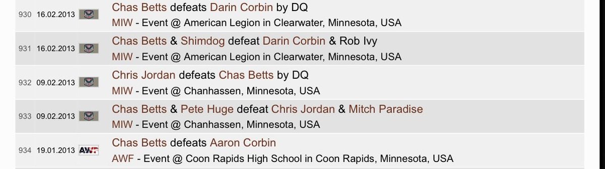 DijakFYE's tweet photo. The funniest thing I’ve ever seen is that @WWEGable has wrestled Aaron Corbin, Darin Corbin, and Baron Corbin. https://t.co/UWdCcNldsc