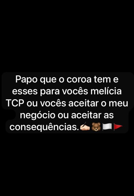 astrorj02's tweet photo. Traficante do Comando Vermelho ameaçando os traficantes e milicianos da cidade de Itaguaí.

Pelo visto vem guerra aí 👀 https://t.co/iCSXNQLzXc