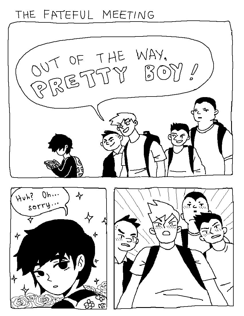 thebugsskeleton's tweet photo. this is what happened when jude and jobe got called pretty boys as an insult btw i was there https://t.co/JX54WT240Q