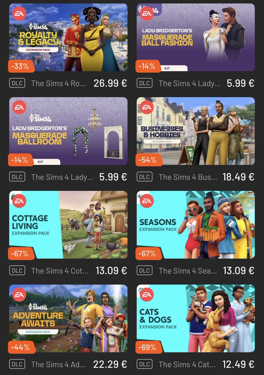 MrNobodyElse's tweet photo. Llevo creo que… DOS AÑOS sin decirlo, pero mi enlace de Instant Gaming sigue activado 😂 Hay rebajas INCREÍBLES (buen momento para probar Los Sims 3)

Si compráis desde mi enlace, estáis apoyando mucho al canal 💖

👉🏻 Os lo dejo aquí: https://t.co/8ZCevunafi

Gracias os amo 🫶🏻 https://t.co/n3LOl2NRjp