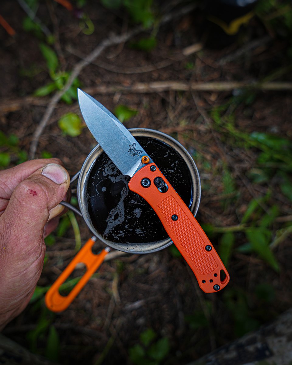 BenchmadeKnives's tweet photo. The first thing packed isn't always the biggest.

A cup of coffee.
A trusted Bugout®.
A day outside with the people who matter most.

Because the best adventures are rarely the ones you plan.

📸: @adam_tangsrud https://t.co/TAbOEsUvjy