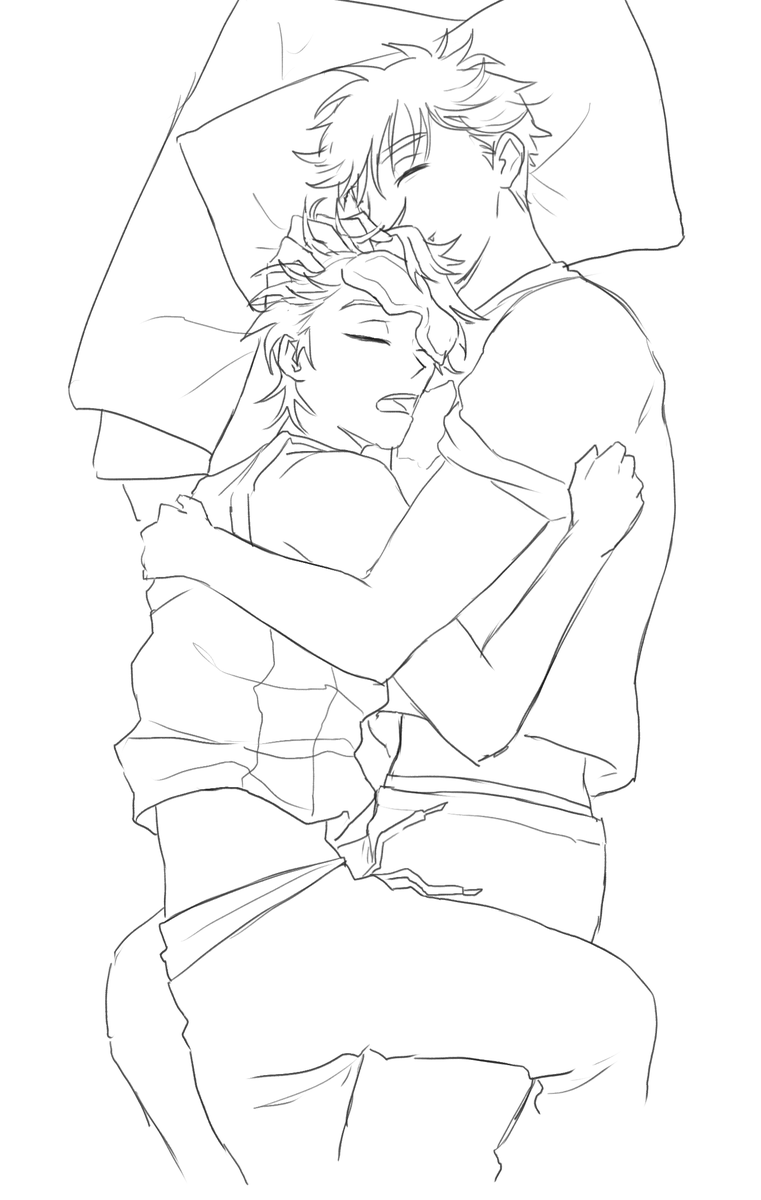 SchlubHub's tweet photo. ivantill sleepy cuddles :) #alnst #ivantill https://t.co/Ls18l3ooYb