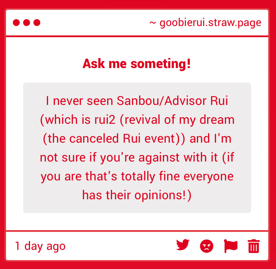 goobierui's tweet photo. rmd being racist is not a matter of opinion. it literally is. so yeah i will not post or repost anything to do with rmd or rui2 rui or any of the cards in that set. actually please just block and unfollow me if you think like this 😭 https://t.co/oTgxdzZDWP