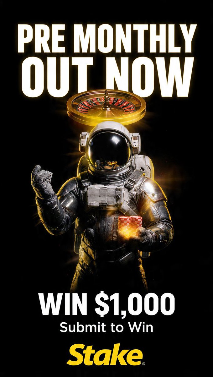Danatafi01's tweet photo. @Stake My entry for Stake $1,000 Monthly Poster Contest 🚀🎲 

Theme: PRE MONTHLY OUT NOW
Stake ID: Danatafi

To the moon with Stake! #Stake #PreMonthly https://t.co/Ul7UnNeQUD