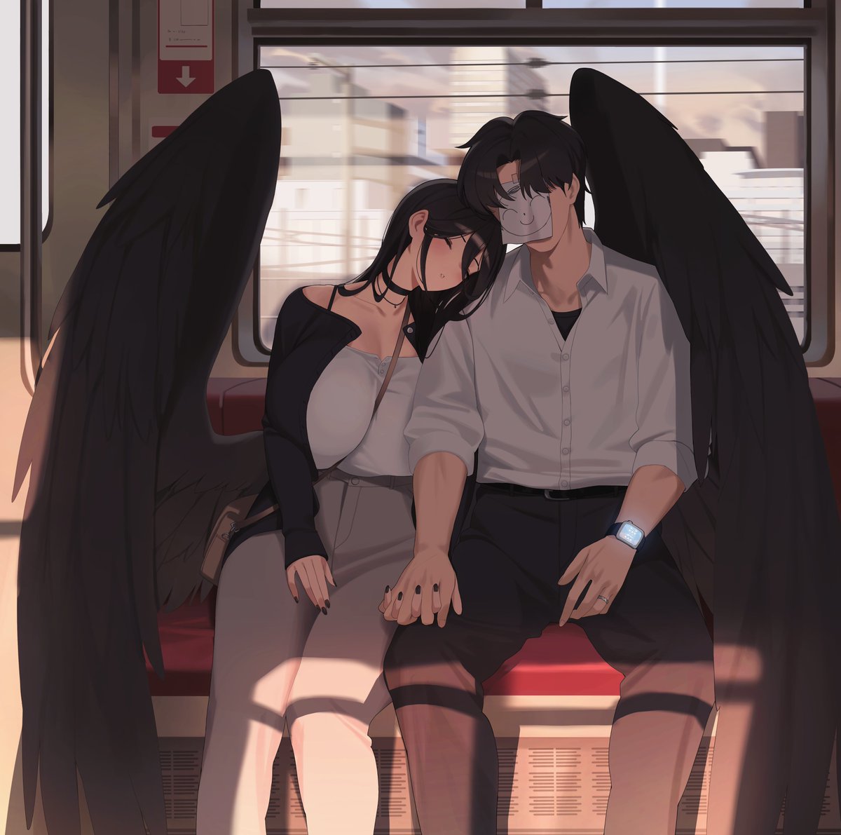 vjwhdg77447's tweet photo. Devil girlfriend https://t.co/s7NOvJABsm