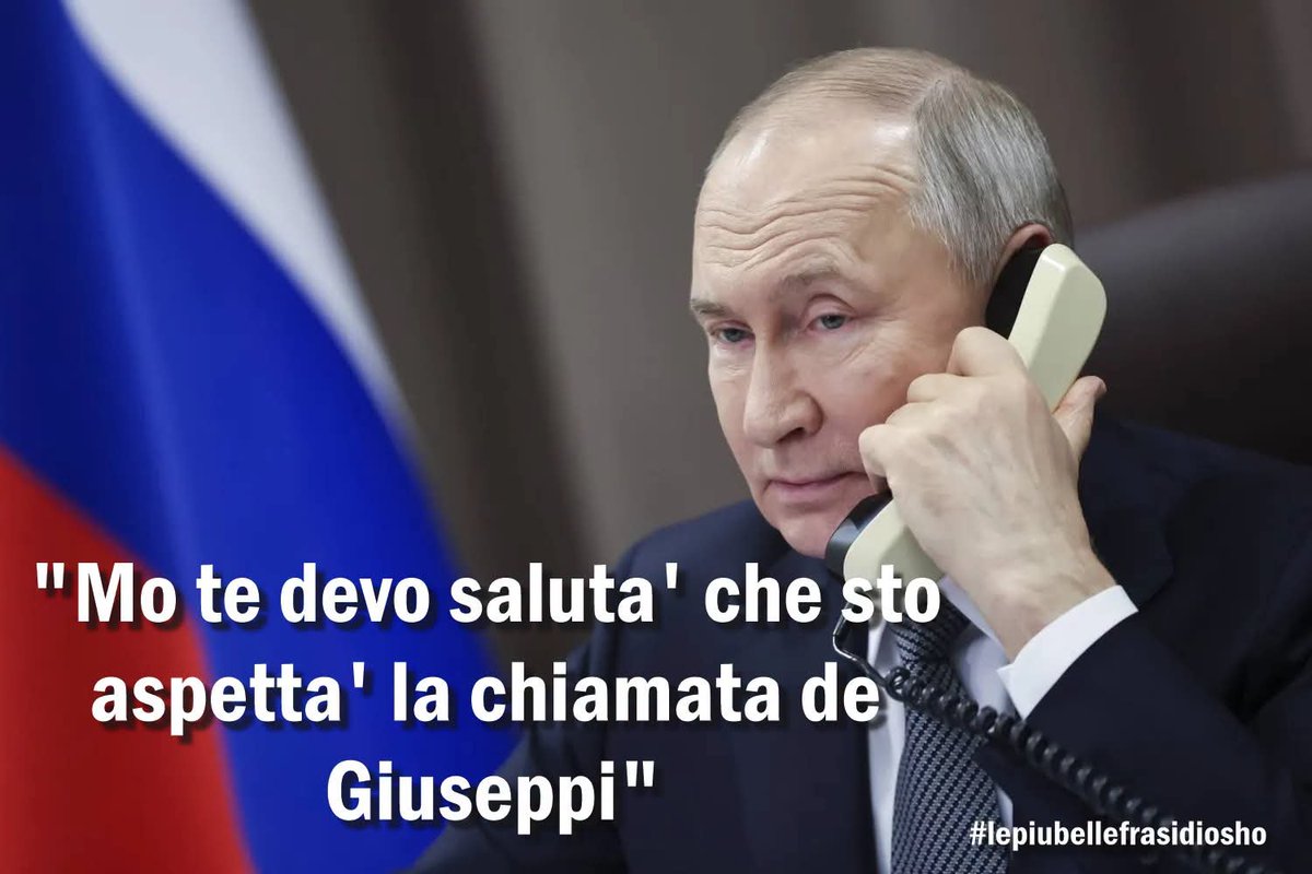 lefrasidiosho's tweet photo. #Conte: "Io premier? Chiamo #Putin per la svolta" 😂😂😂 https://t.co/XKKUCdhKiC