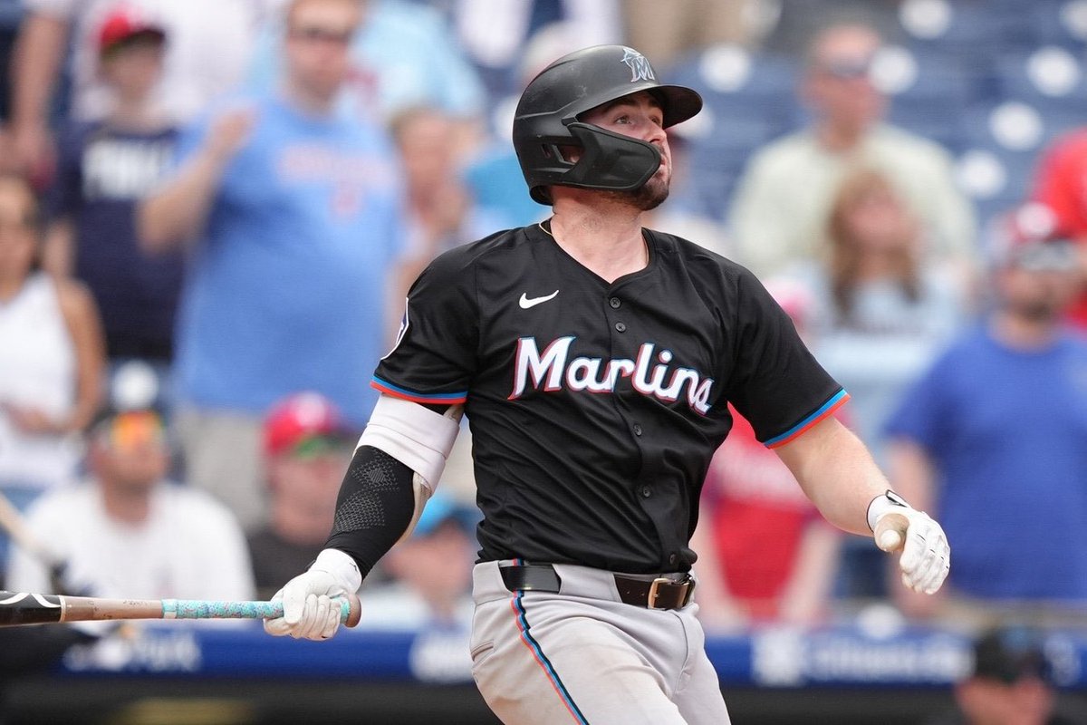 PITCHD_'s tweet photo. BREAKING: Marlins up and coming catcher Liam Hicks has been traded to the Tampa Bay Rays, per @JeffPassan. https://t.co/bvc1EAHEh3