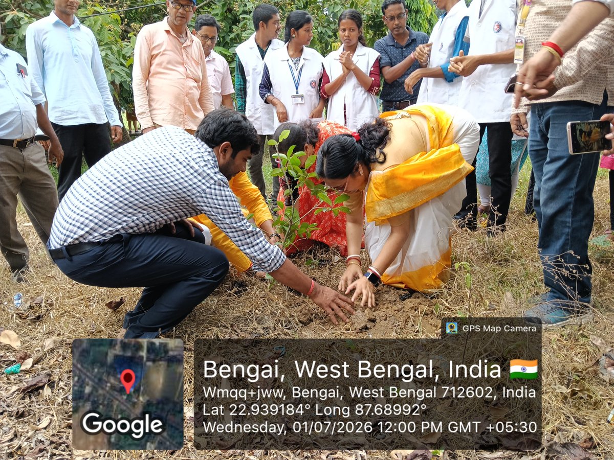NssUnitsAkpcm's tweet photo. BANAMOHOTSAV WEEK (01-07-2026 to 07-07-2026) observation by NSS Units of AKPC MAHAVIDYALAYA at college campus https://t.co/Eh2YYyHkUW