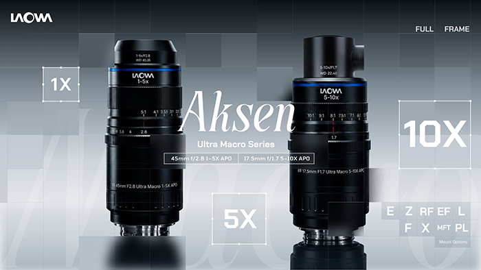 Lrumors1's tweet photo. Just announced: New Laowa Aksen 1-5X &amp; 5-10X parfocal Ultra Macro APO lenses
https://t.co/3YI0EjA1rt https://t.co/WSFGnVPJVm
