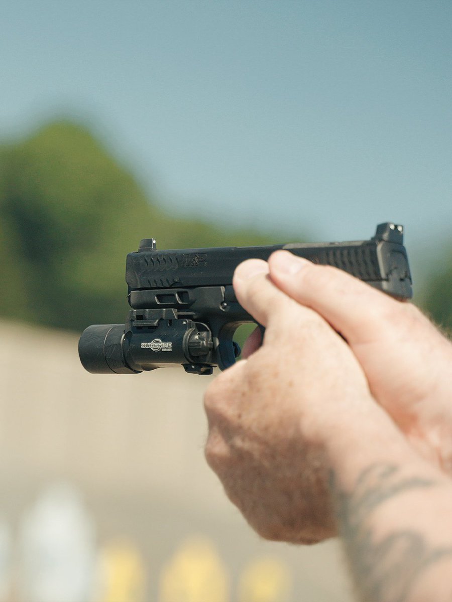 Smith_WessonInc's tweet photo. There's a difference between owning a firearm and knowing how to use one. Close that gap at the S&amp;W Academy. https://t.co/IBooMli4b4