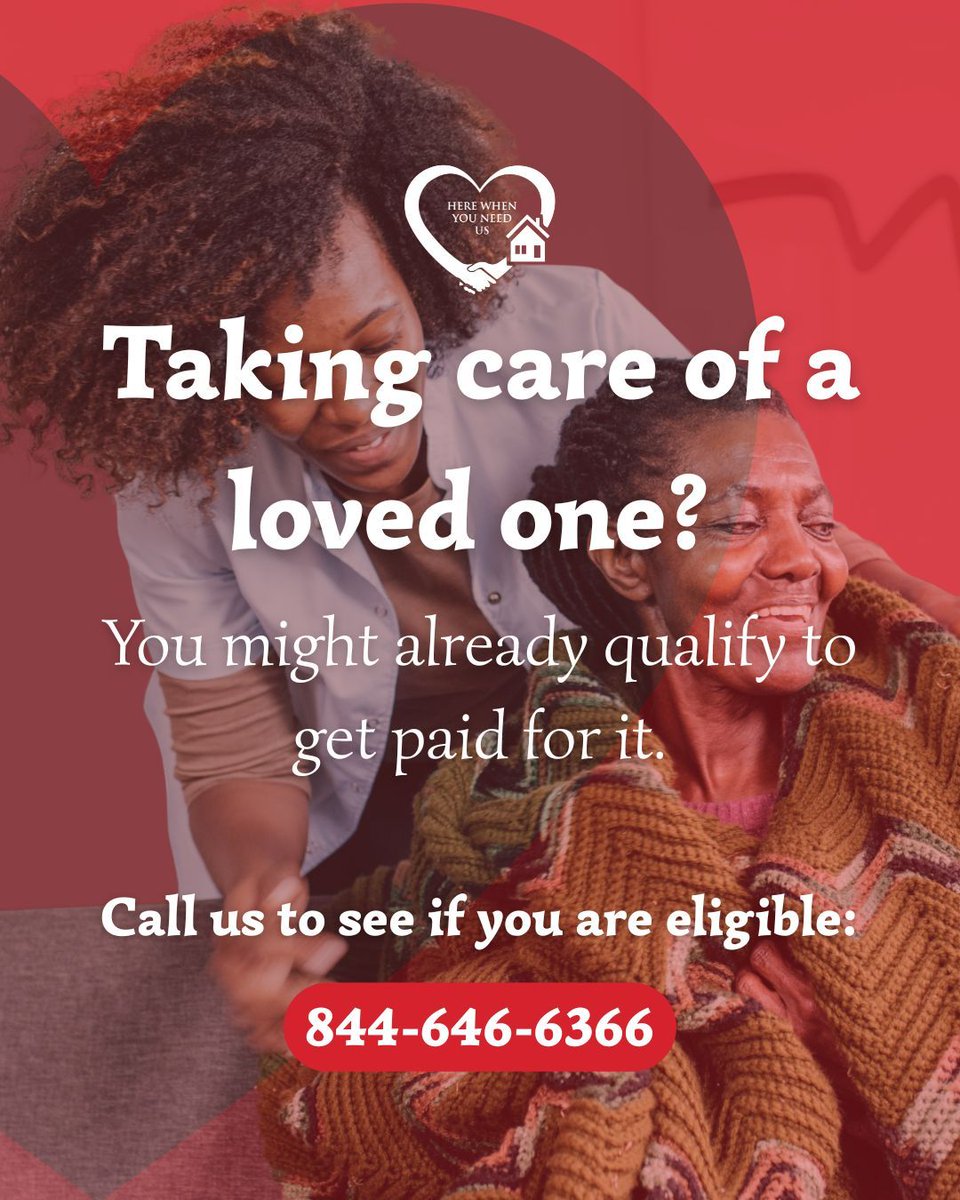 HANDSFTHEART's tweet photo. Did you know that if your loved one is eligible for Medicaid, you could be compensated for the care you already provide? We can help you navigate the process. 🤝
Call us to see if you are eligible: 844-646-6366.

#GetPaidToCare #FamilyCaregiver #Medicaid #PennsylvaniaCare https://t.co/WP7bHFoscx