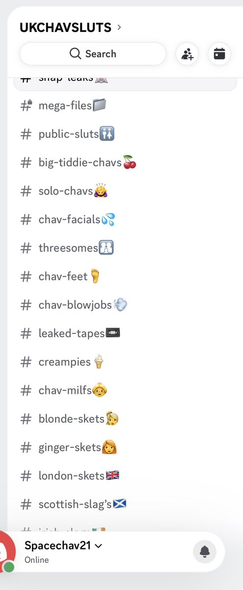 Bbusko6's tweet photo. Best CHAVSLUT server in the uk,
300+ members⭐️
1000+ vids 👾
Daily posts ⛳️

MESSAGE TO JOIN 

#chav #slut #uk #scottishslags #irish https://t.co/jLZswZNM43