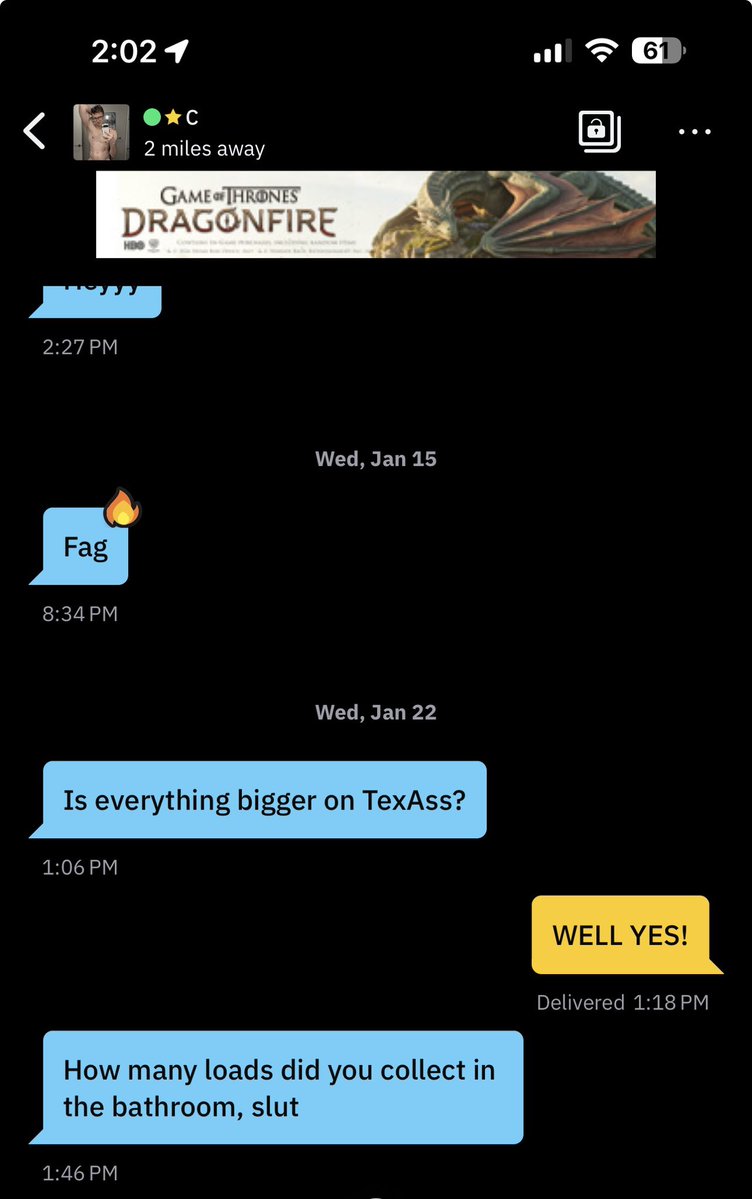 flowfaggometer's tweet photo. This is what mine texts me 🤪 https://t.co/ZHLcq7FPd6