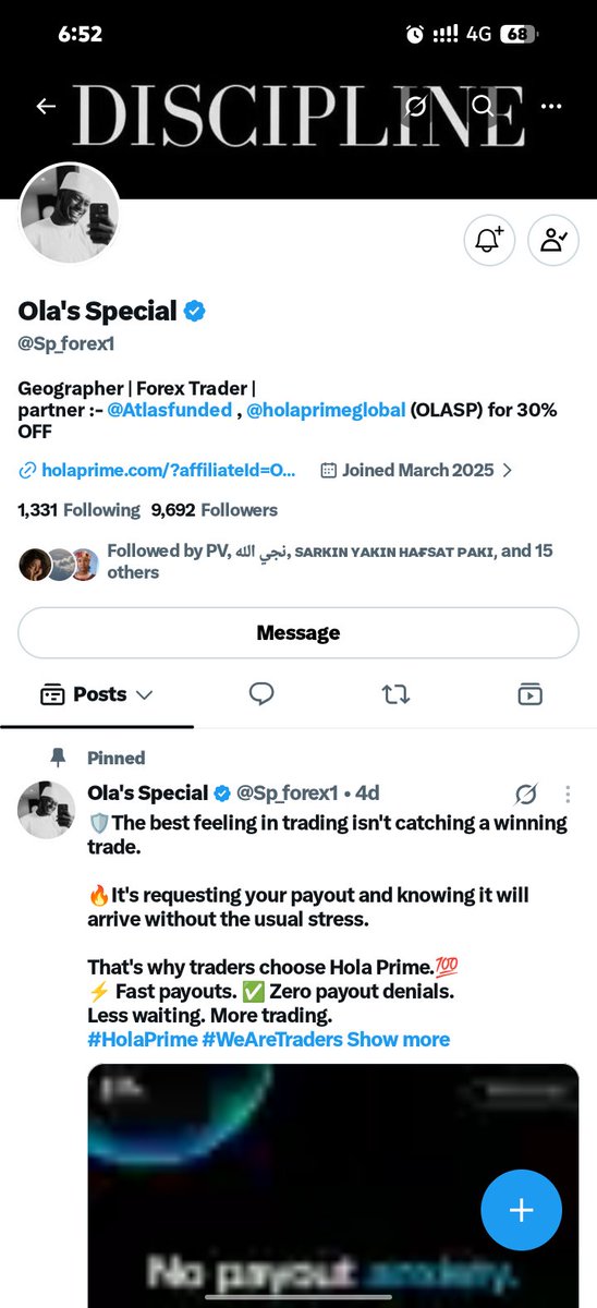 Profirm_Hunter's tweet photo. @daraja_fx @fundexgg @MusabFx_ @Sp_forex1 @ZenithPulse_fx @Yunusa_Forex https://t.co/NK5wRf1inH