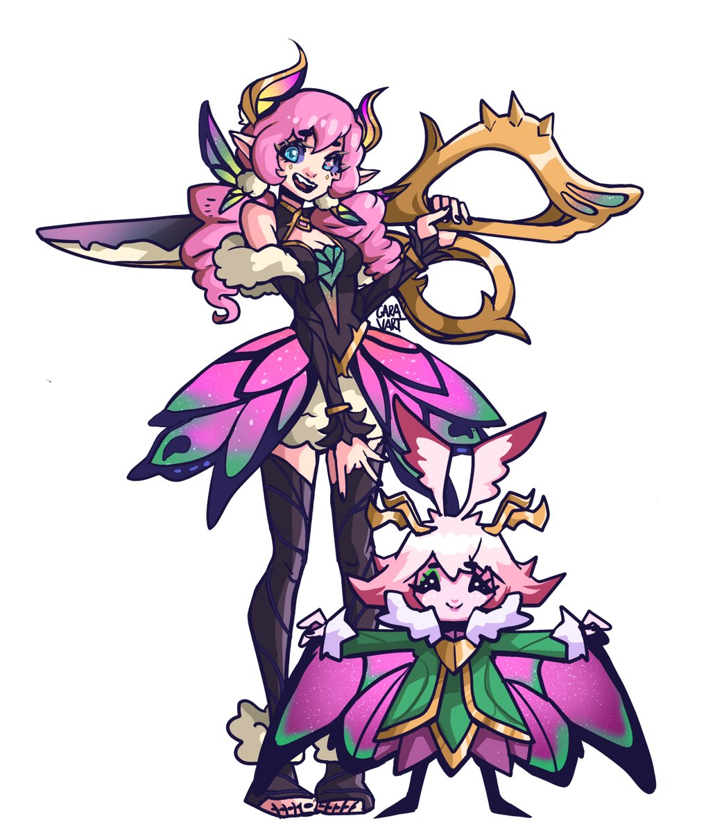 Gara_Vart's tweet photo. tan bonis las nuevas skins
#creadoresdelollatam #gwen #butterfly #lolfanart #leagueoflegendsfanart #lolsito #riot #lulu https://t.co/jA7D3ihvyx