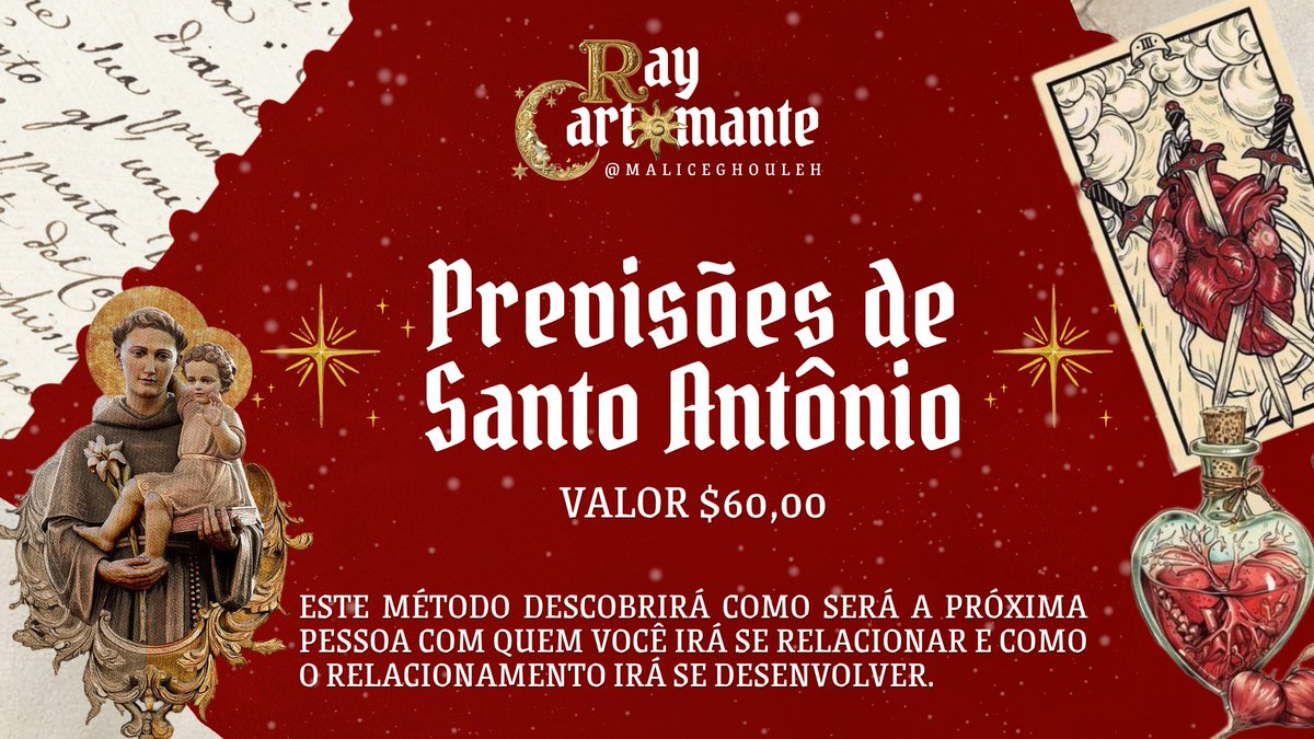 maliceghouleh's tweet photo. — ☆ AGENDAMENTO PARA MÉTODOS! Do amor ao autoconhecimento, trago para você a resposta que você precisa. Agende seu atendimento para esta semana, entrega em até 3 dias.

CONTATO: https://t.co/Nrh0K2VyTm

★ t a g s: cartomancia, oráculos, tarot, sibilla, lenormand, previsões https://t.co/lLK7eeB8ly
