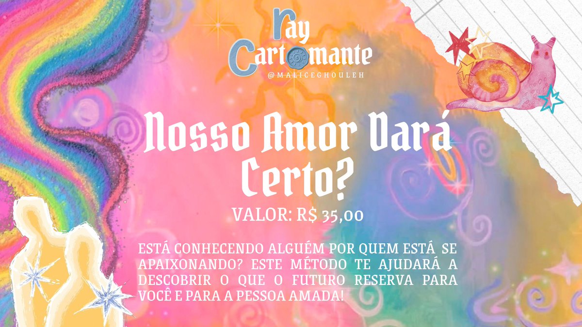 maliceghouleh's tweet photo. — ☆ AGENDAMENTO PARA MÉTODOS! Do amor ao autoconhecimento, trago para você a resposta que você precisa. Agende seu atendimento para esta semana, entrega em até 3 dias.

CONTATO: https://t.co/Nrh0K2VyTm

★ t a g s: cartomancia, oráculos, tarot, sibilla, lenormand, previsões https://t.co/lLK7eeB8ly