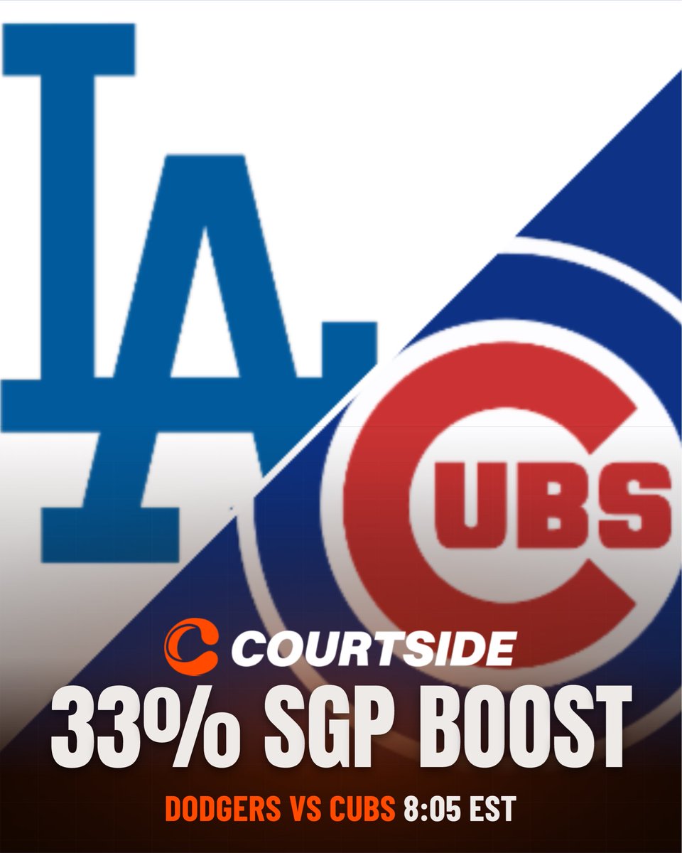 courtsideapp's tweet photo. Best series of the week starts today‼️

How will the dodgers respond after being sweeped🤔 https://t.co/XueTlfsiTH