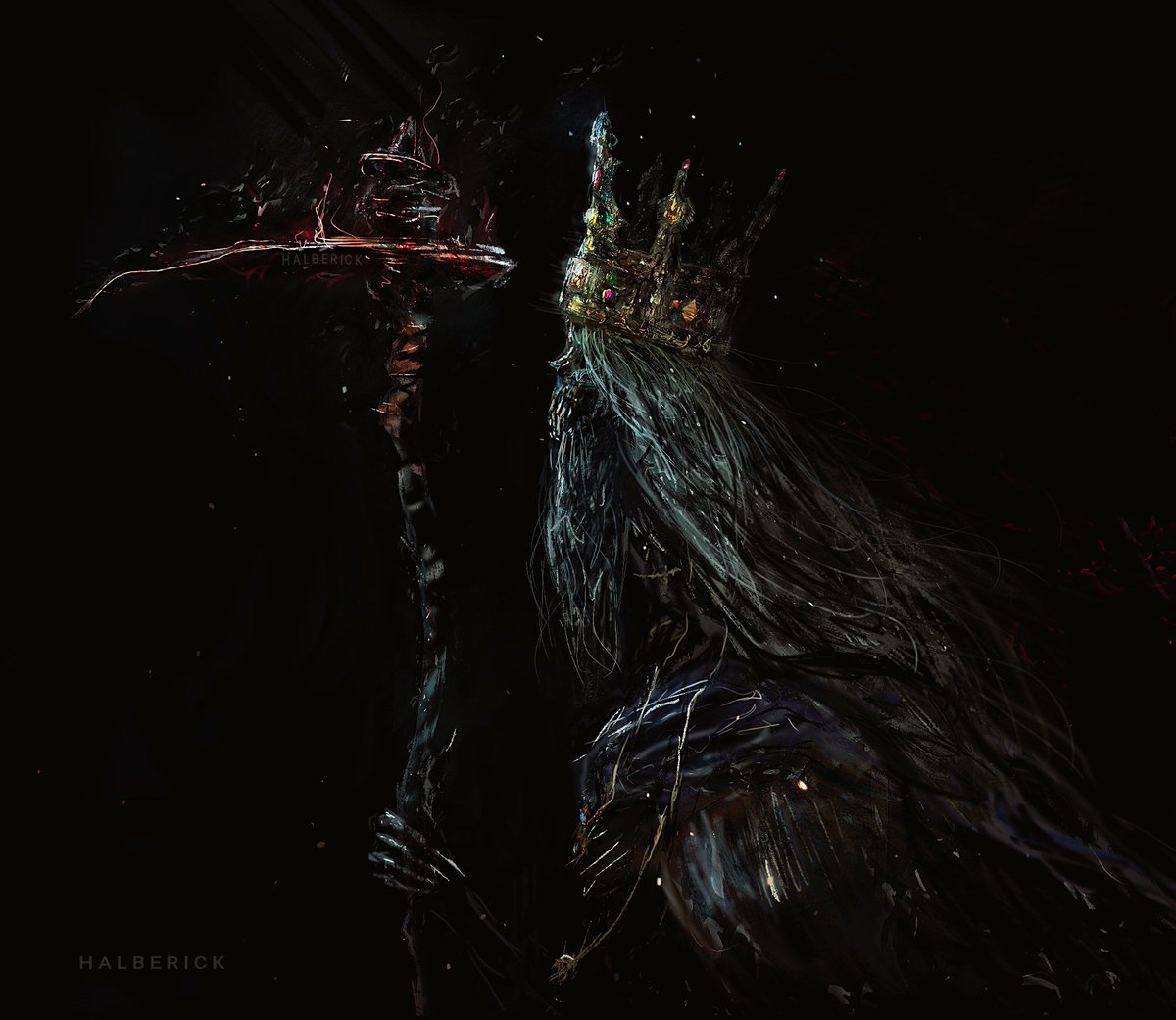 TheHalberick's tweet photo. 👑

#Bloodborne https://t.co/eG5xb8pWNq