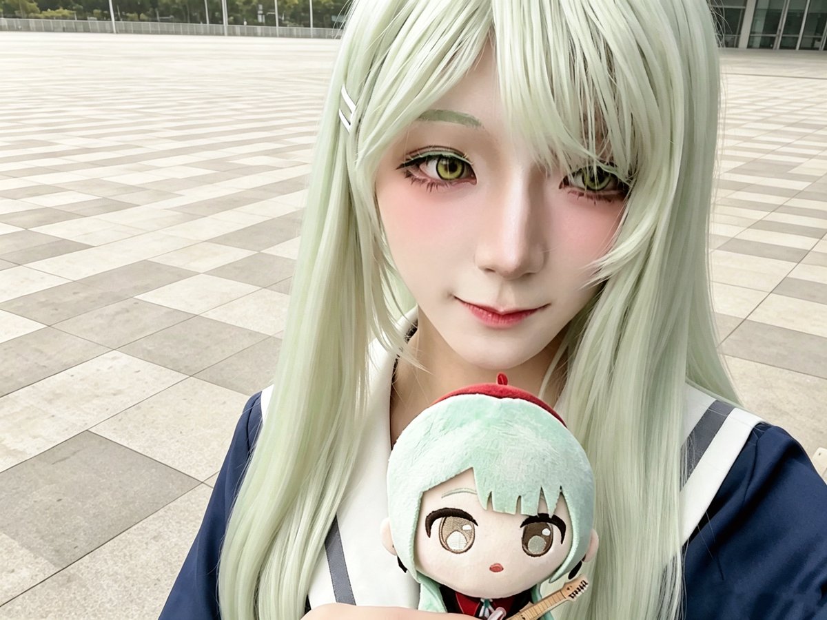 HongJia64353's tweet photo. 睦子米
#若叶睦 #bangdream 
#cosplay #男娘 https://t.co/s1lfxM7rCy