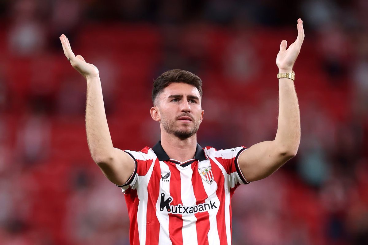 90futtebol's tweet photo. 🚨🔴⚪️ Athletic Bilbao não tem interesse em negociar Aymeric Laporte e pede o valor da multa rescisória: € 80mi.

O Barcelona é um dos interessados na contratação do zagueiro.

🗞️ @mundodeportivo https://t.co/bzldQkXOCI