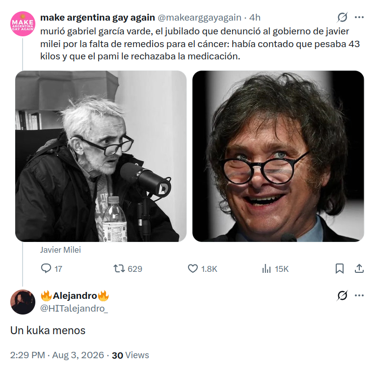 mis2centavos's tweet photo. Gente de mierda. https://t.co/mcYt57cvOv