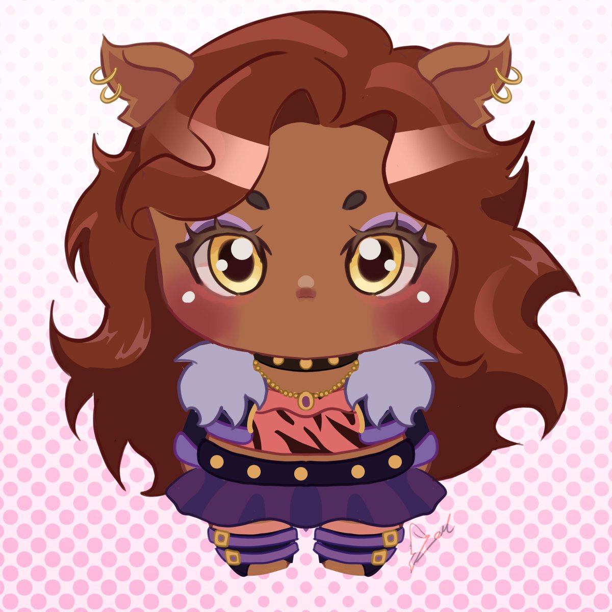 chryzalisart's tweet photo. something different today, hope you like my chibis 

#monsterhigh #toradeen https://t.co/OXa8ZCKXud