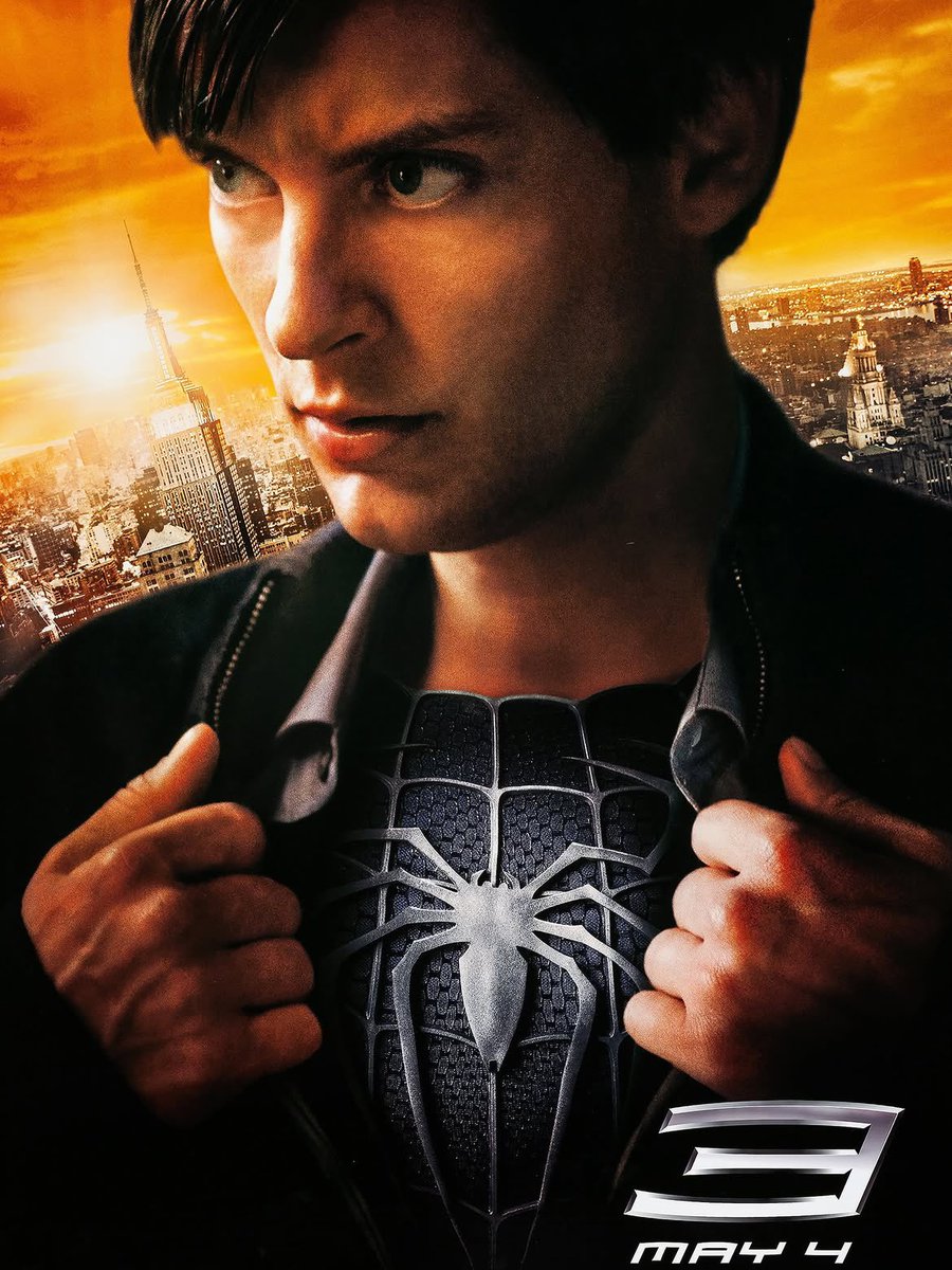 hardestposts's tweet photo. Spider-Man 3 Poster, 2007 https://t.co/DqrJbzgW8E