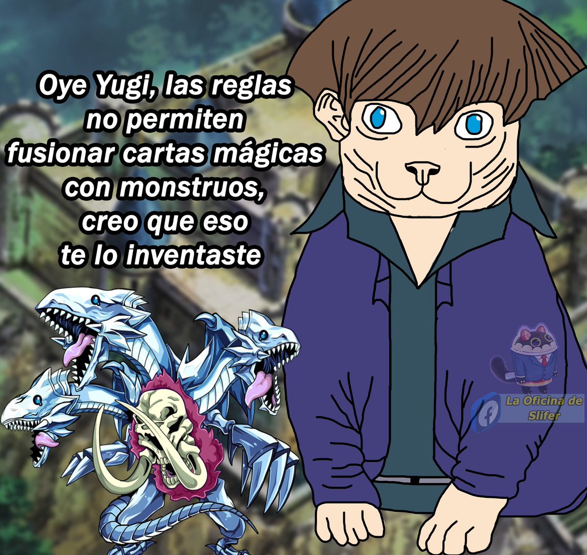 Slifer_Office's tweet photo. Yo creo que si se lo inventó 😑 https://t.co/pNq62SOtu3