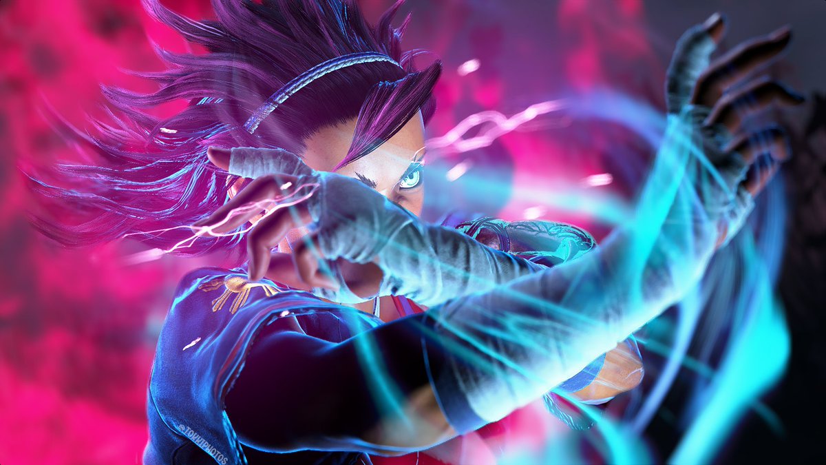 TokkiPhotos's tweet photo. Power surge.

#StreetFighter6 #StreetFighter #VirtualPhotography #SF6_yasmine https://t.co/ePQqAnBcIr