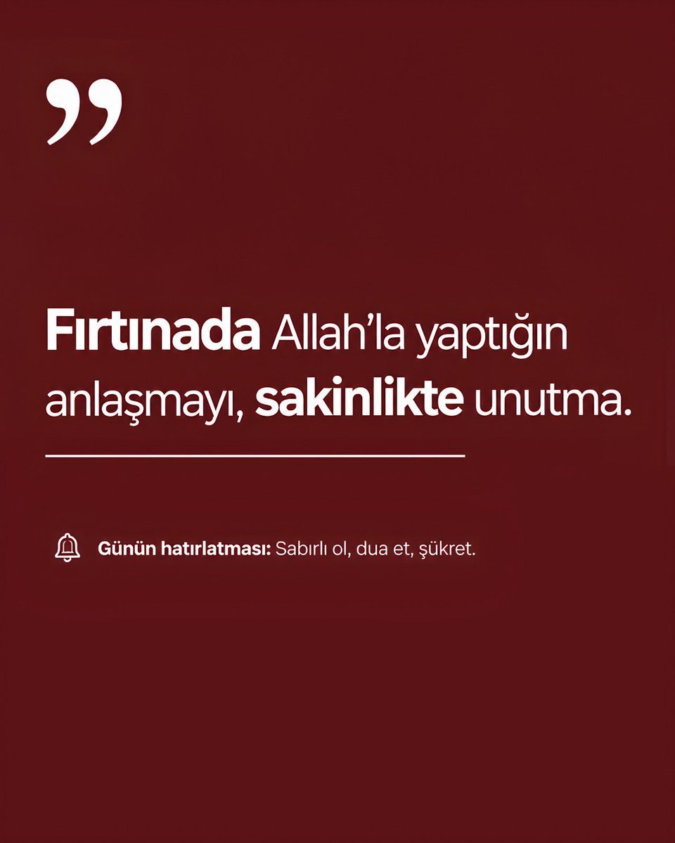 77Sayfa's tweet photo. Unutma. https://t.co/E06nTlL5ks