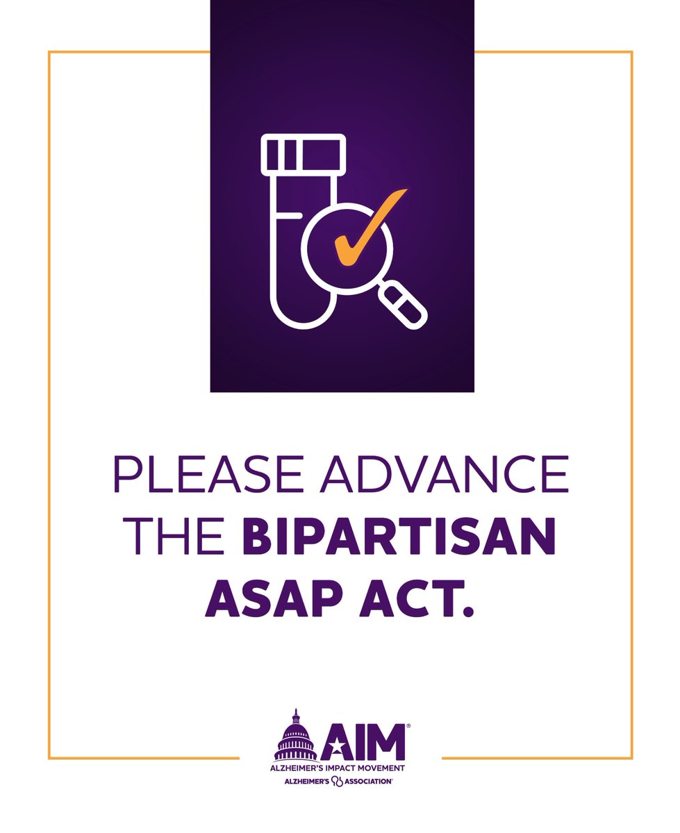 burketerri's tweet photo. The promise of the bipartisan #ASAPAct is to make Alzheimer’s a disease we catch early and treat early. @RepThomasMassie, let’s revolutionize Alzheimer’s care by passing the #ASAPAct! #ENDALZ https://t.co/Rf4buqu88C