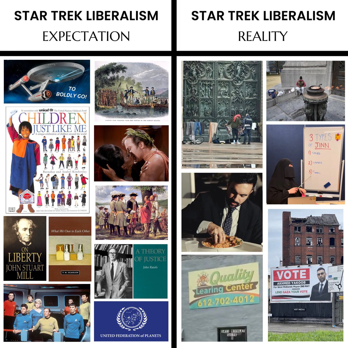 kunley_drukpa's tweet photo. Liberalism in the noble properly classical ‘Make the World Anglo-Saxon’ sense AKA ‘Star Trek Liberalism’ - the ‘put the Anglos at the head of a rainbow coalition of all the races in space’ impulse that stretches from Rhodes to Rawls https://t.co/eCgTFyxbV8