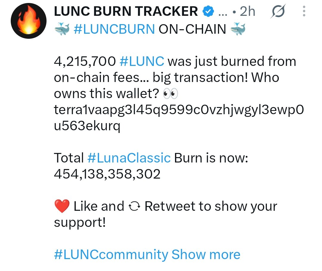 Luna Classic Revival validator | Marz token tweet media