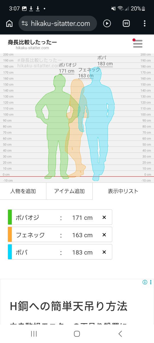 ykyn0605's tweet photo. 身長…。今のボバオジの中の人(エムテラ・モリソン氏)ではなく、過去に演じていた中の人基準なのね。(故ジェレミー・ブロック氏)フェネック姐さん中の人(ミン・ナ)を参考にはしているのね。

公式設定(中の人)
ボバ→183㎝(約171㎝)
フェ姐→163㎝(約160～163㎝)

ご参考までに。 https://t.co/dJ3hhZ93qK