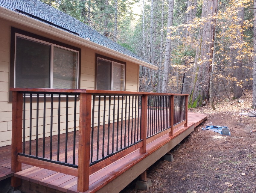 sonoralandscape's tweet photo. We Build and repair Redwood and Composite Decks and Railings TREX Fiberon and others. Arnold Murphy's Angels Camp Sonora JamesTown (209) 227-4932 https://t.co/VRZvpwebma