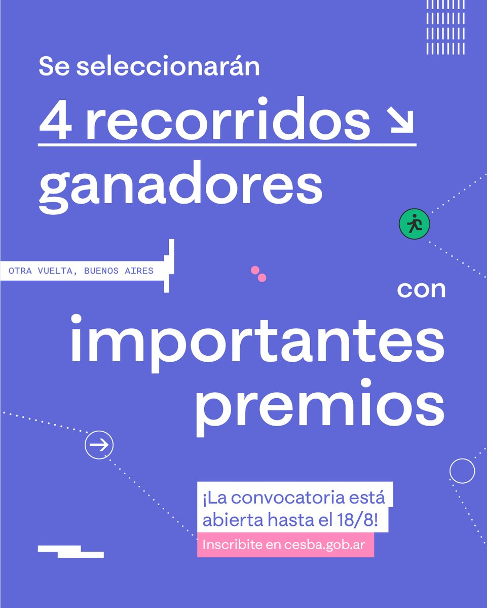 cesbaok's tweet photo. 👉 La #Ciudad tiene más para mostrar que sus circuitos turísticos habituales. Este concurso existe para encontrar a quienes ya lo saben. #OtraVueltaBA 📸🌆

Conocé más en https://t.co/O75Dcai7jj https://t.co/zanf7iWSqo
