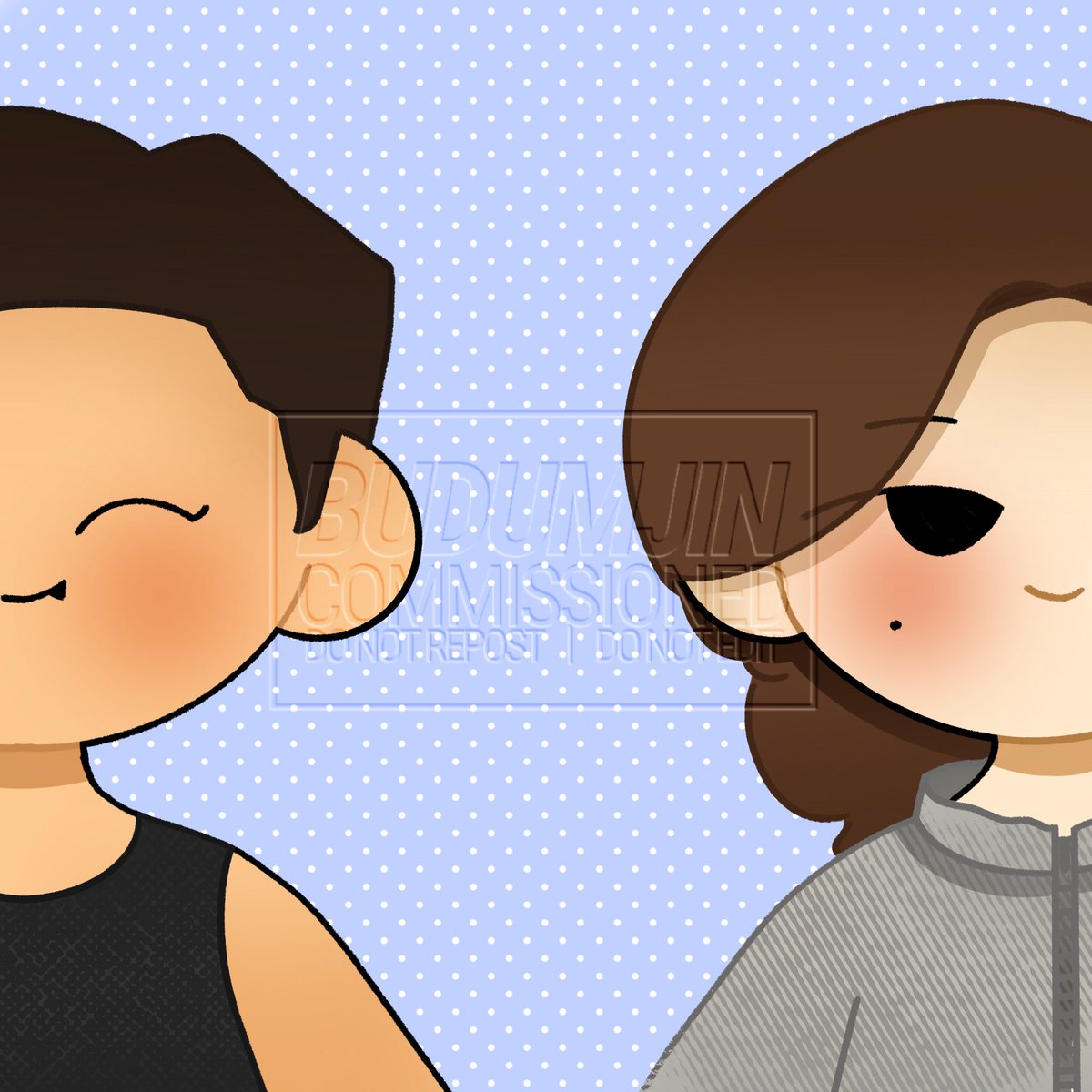 drawingkits's tweet photo. [ COMMISSION ] #budumjincreates

gyuhao half and half  &amp; 20260802 livestream !
➜ commissioned by : @peek8chwe https://t.co/q9SjV9PsJ1