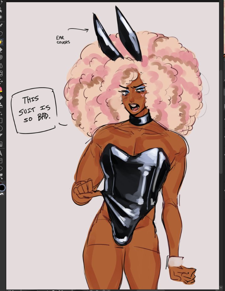 ggumidanshi's tweet photo. #oc He probably hates bunny day https://t.co/Q6Rv738Lmi