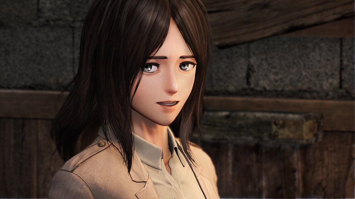 Aot6262's tweet photo. Pieck and Porco https://t.co/GbDIYOjPOa