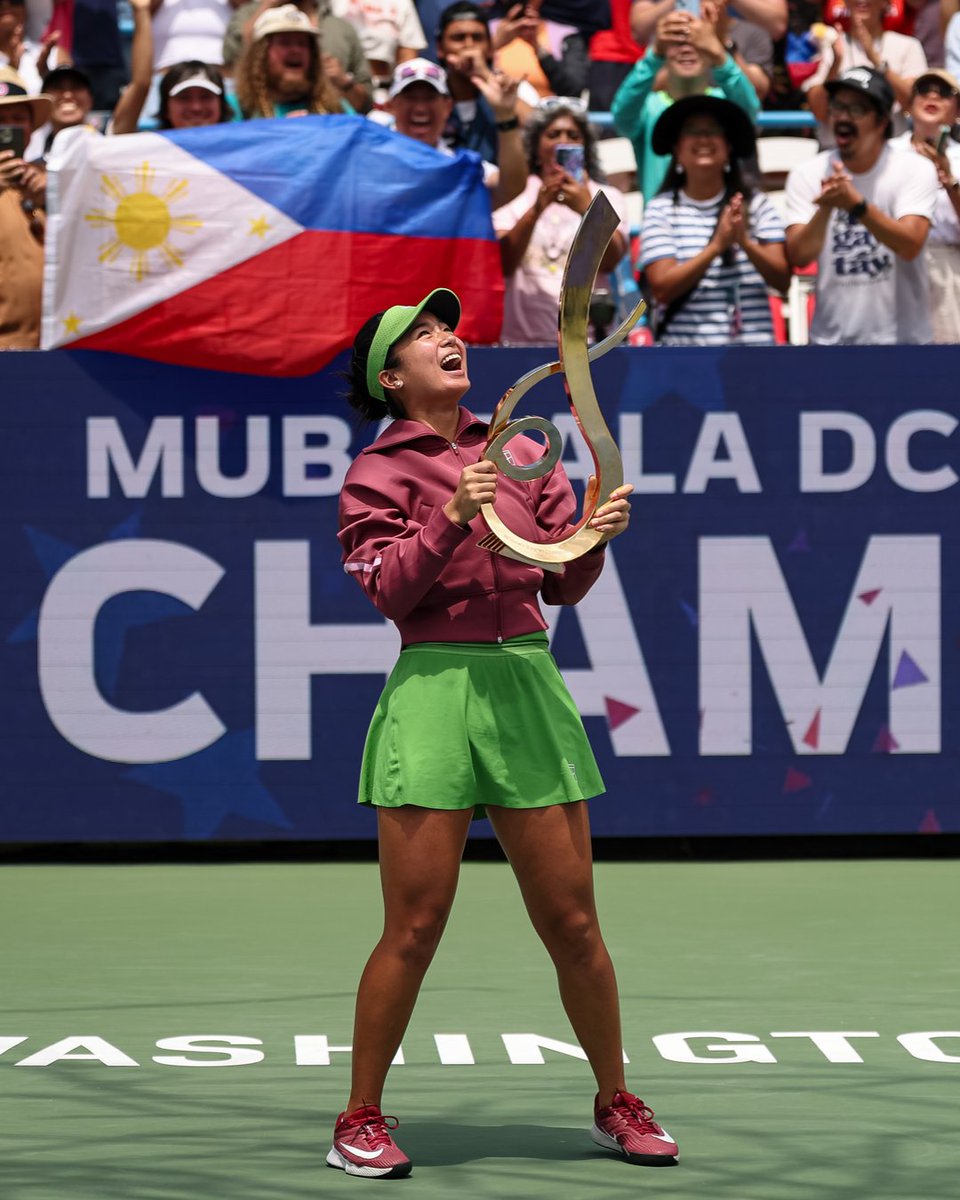 TennisChannel's tweet photo. Kapag lumago, hindi na hihinto 🏆🇵🇭

#MubadalaDCOpen https://t.co/txct7CdjRu