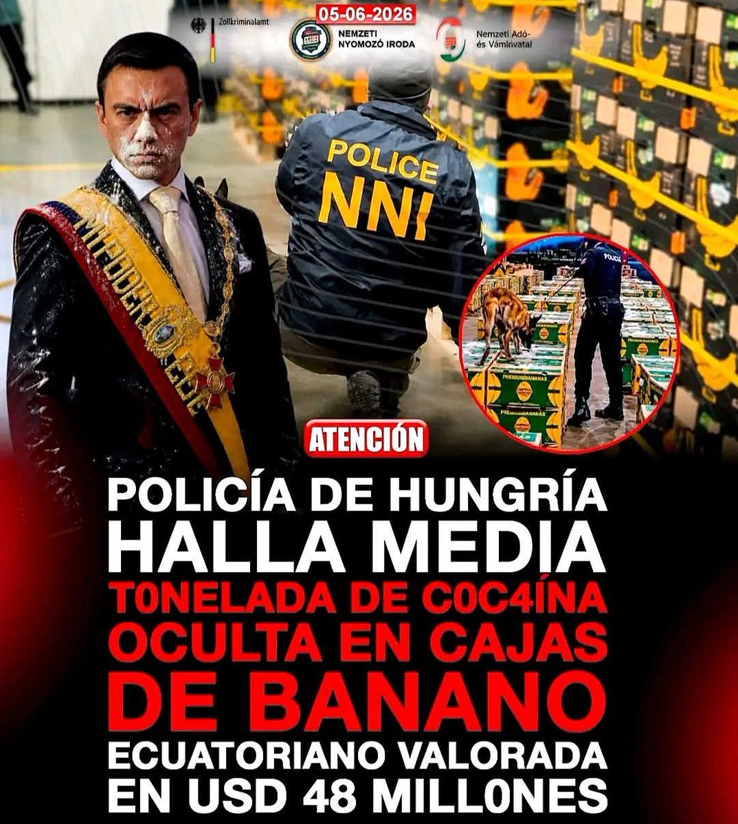 luedsan's tweet photo. Así estamos en Ecuador 🇪🇨, en manos de la mafia bananera https://t.co/OpMRiKXZfW