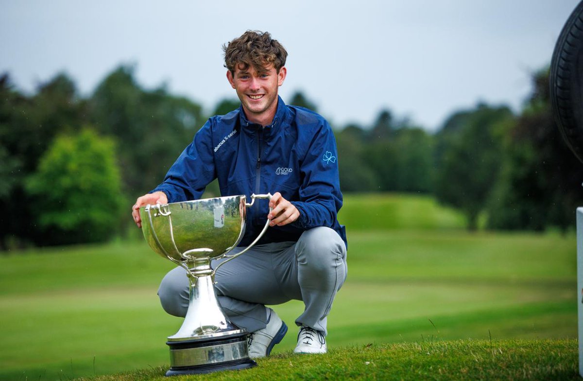 GolfIreland_'s tweet photo. REPORT 🗞️ 

Dylan Holmes went wire-to-wire in @mullingargc to claim the Mullingar Men's Scratch Trophy and add his name to the illustrious roll of honour. 

Report: https://t.co/lk5ldqCry3 
 
📸 @Inphosports | @GreystonesGolf https://t.co/GgQnmbYiEQ