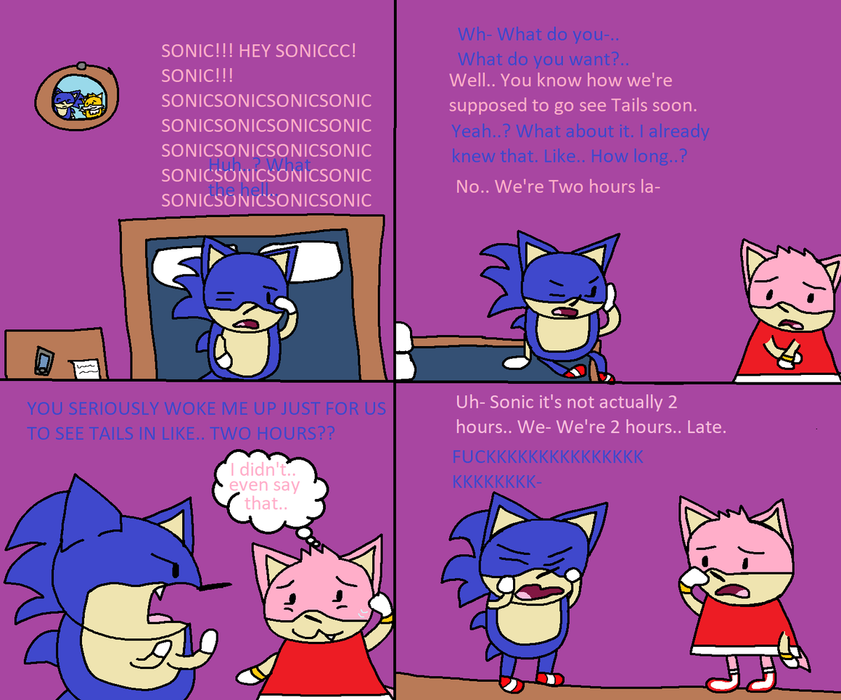 PoorlyDrawnChip's tweet photo. CGPD page 3! 

Sorry for the long wait, vacation and more happened, dw I have more pages to post but Im sick so I cant make anymore atm https://t.co/gTzFjqh8up