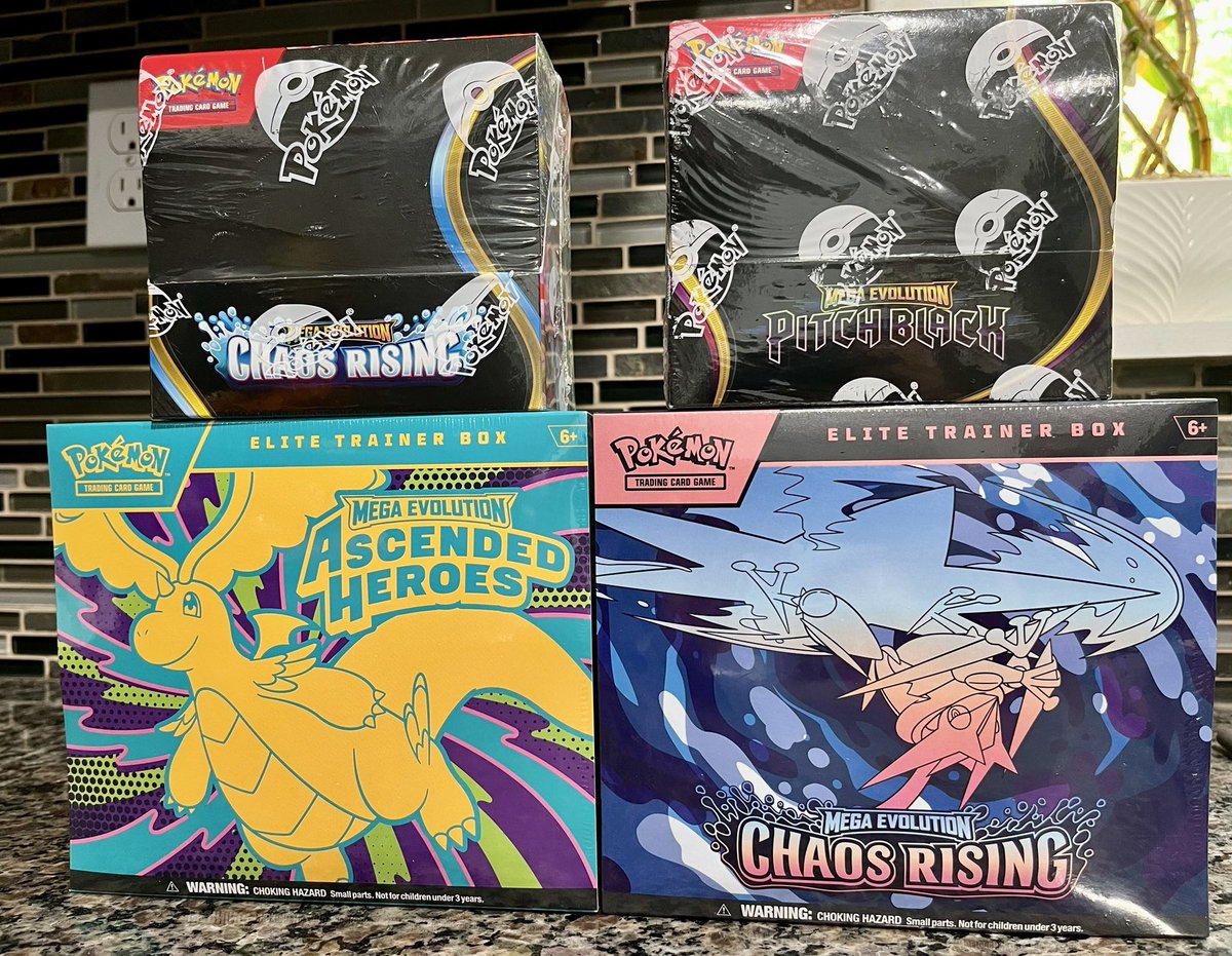 parkyspokestop's tweet photo. 🧇 Sealed Consign 🧇 

🥇 1x Ascended Heroes ETB, 1x Chaos Rising Booster Box and1x Pitch Black Booster Box

🥈 1x Chaos Rising ETB

$10 a spot, 64 spots total! 10 max!

Wheel of 💀 live on Twitch 💜

RT for a chance at a free spot ❤️

🚢 and insurance included in the US https://t.co/DePK5URhUy